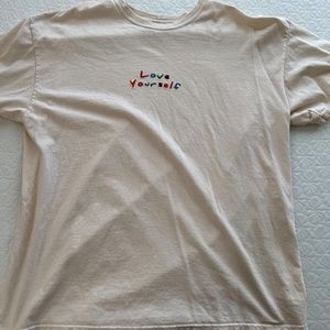 'Love Yourself' Urban Outfitters T-shirt